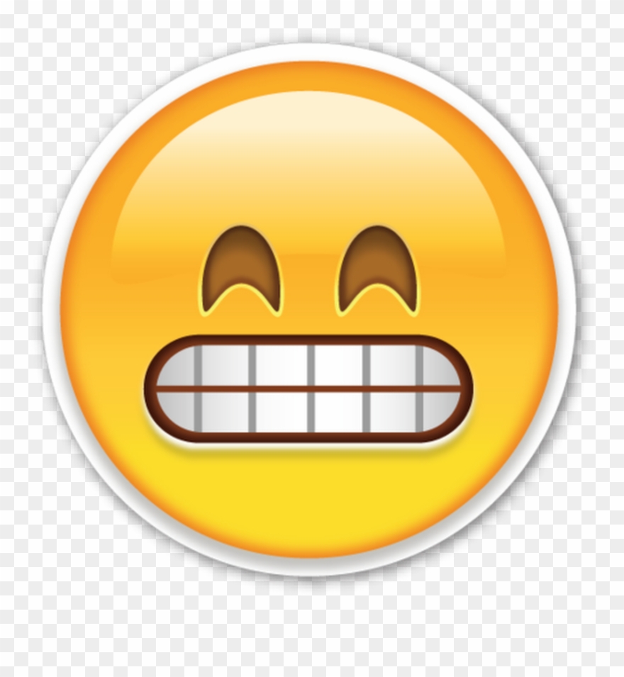 Emoji Book Tag Other Things Mail Clip Art Instagram - 😬 Png Transparent Png