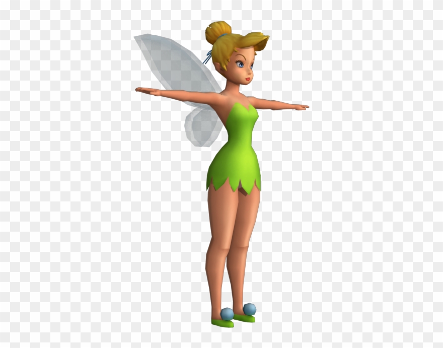 Playstation Kingdom Hearts Tinkerbell The Models Resource - Tinkerbell Kingdom Hearts Model Clipart