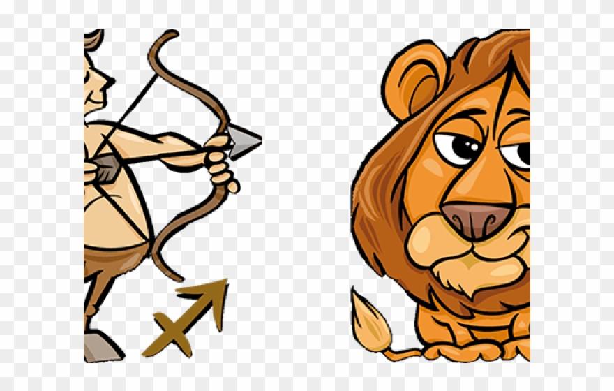 Sagittarius Clipart Lion - Solving Riddles: Puzzle Book 9-12 (riddle Puzzles Series) - Png Download