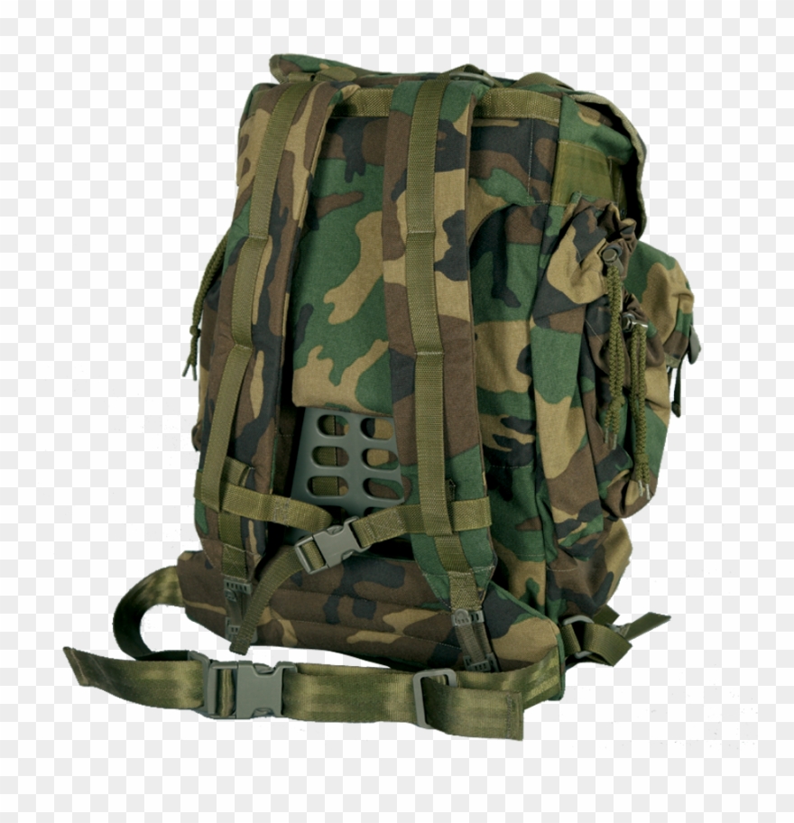Army Backpack Tactical - Army Back Pack Png Clipart