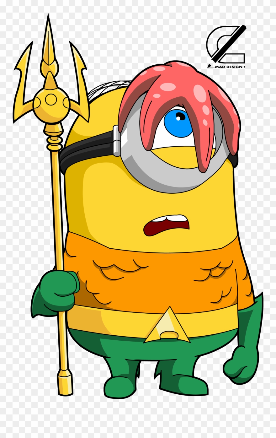 Aquaman Clipart Avengers - Aquaman Minion - Png Download