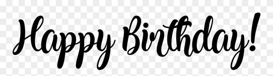 50 Happy Birthday Word Art Transparent Png Photo Overlays Clipart