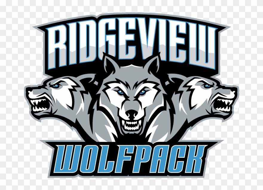 Wolfpack - Ridgeview High School Logo Clipart
