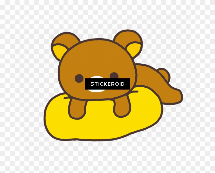 Rilakkuma - Apieu Air-fit Tension Pact #21 Spf30/pa++ [rilakkuma Clipart