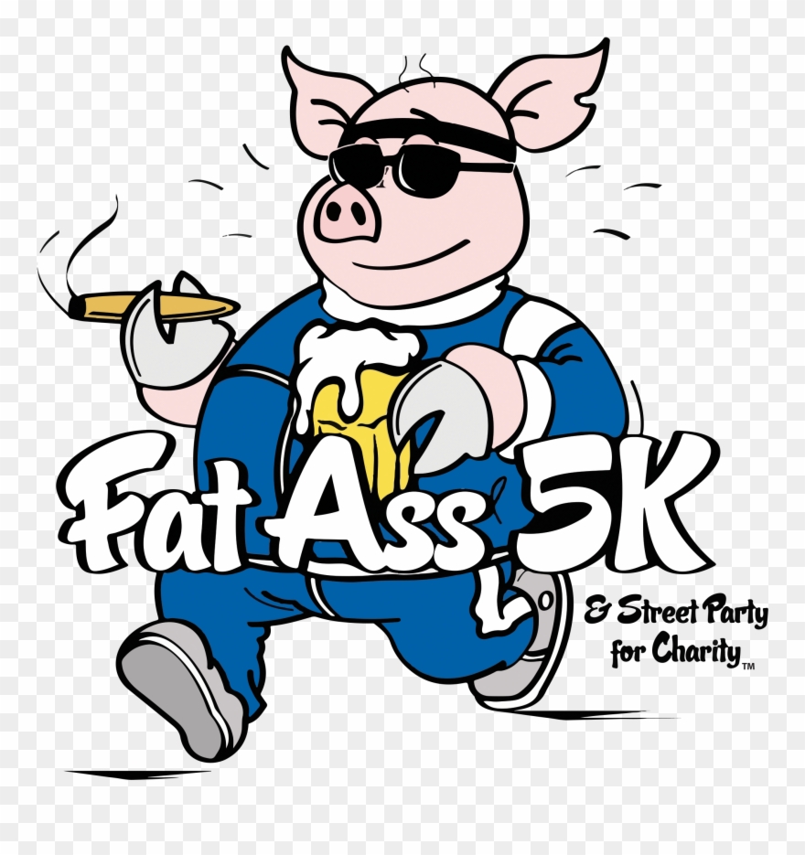 Fat Ass 5k Logo - Fat Ass 5k Clipart