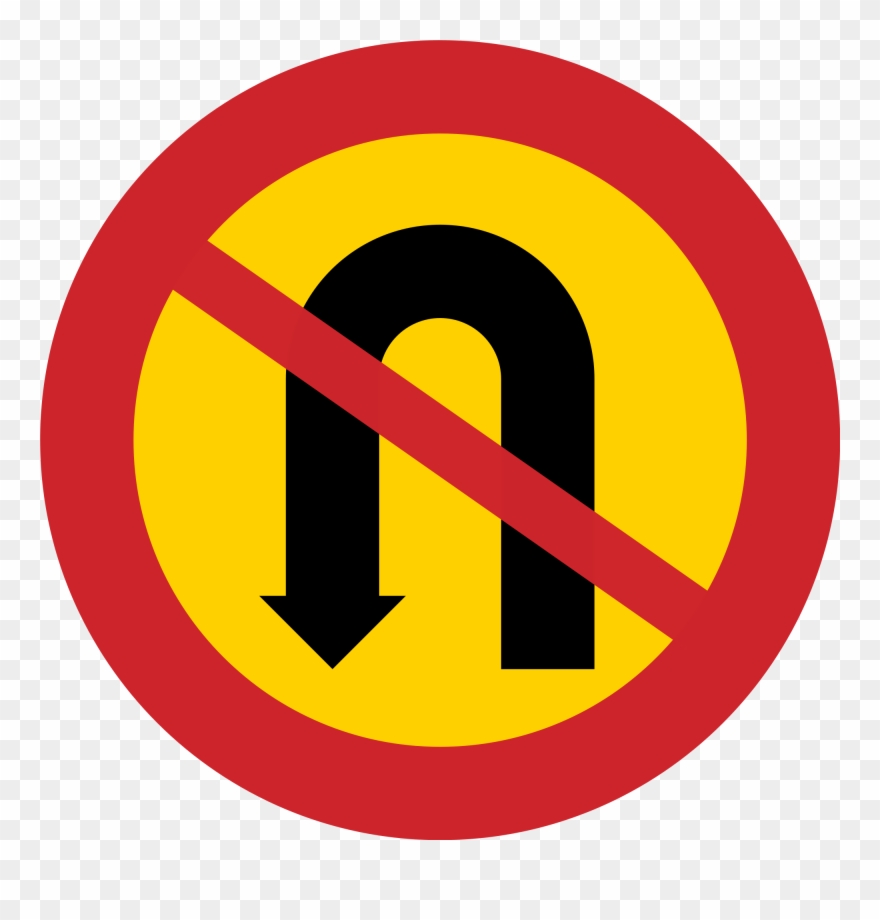 Open - Traffic Signs Circle Yellow Icon Png Clipart
