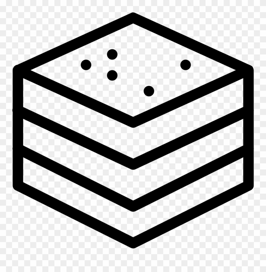 This Is A Picture Of Four Square Shapes Stacked Vertically - Database Clipart - Png Download