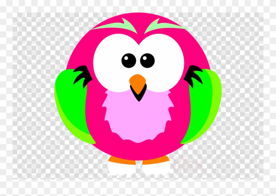 Owl Png Pink And Green Png Clipart Owl Clip Art Transparent Png