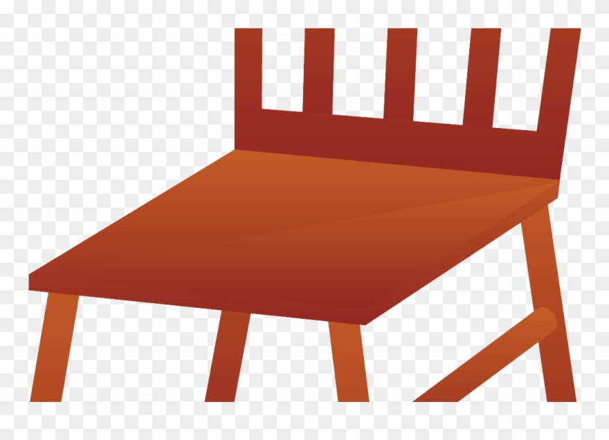 Brown Wooden Chair Free Clip Art - Chair Clipart Png Transparent Png