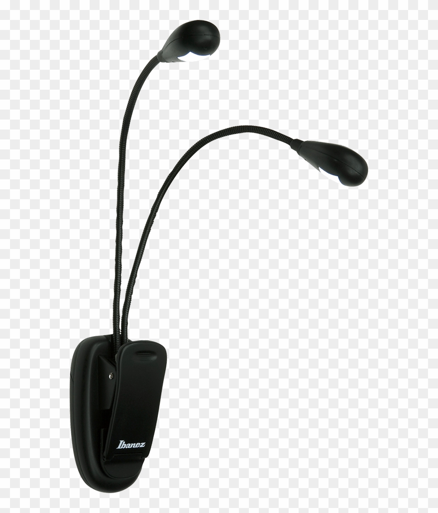 Accessories Music Stand Ibanez - Music Stand Led Light Ibanez Iml21 Black Clipart