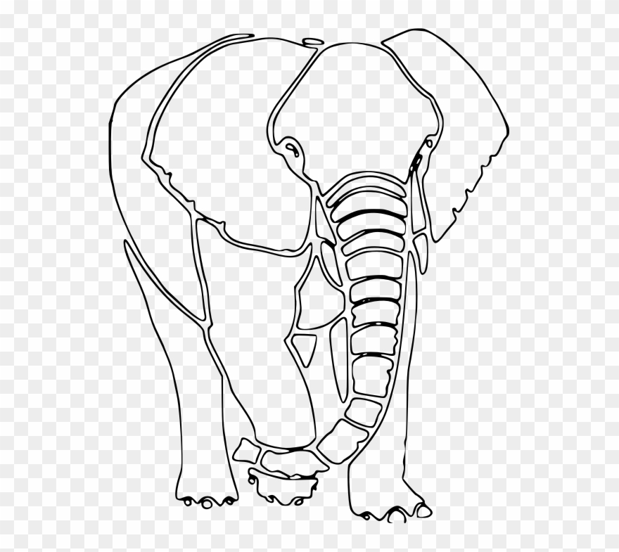 Elephant - ช้าง กราฟฟิก Clipart