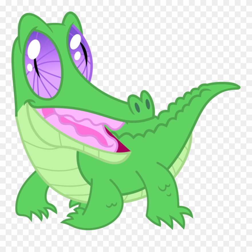 Vector Alligator Transparent Background Banner Freeuse - Gummy My Little Pony Clipart