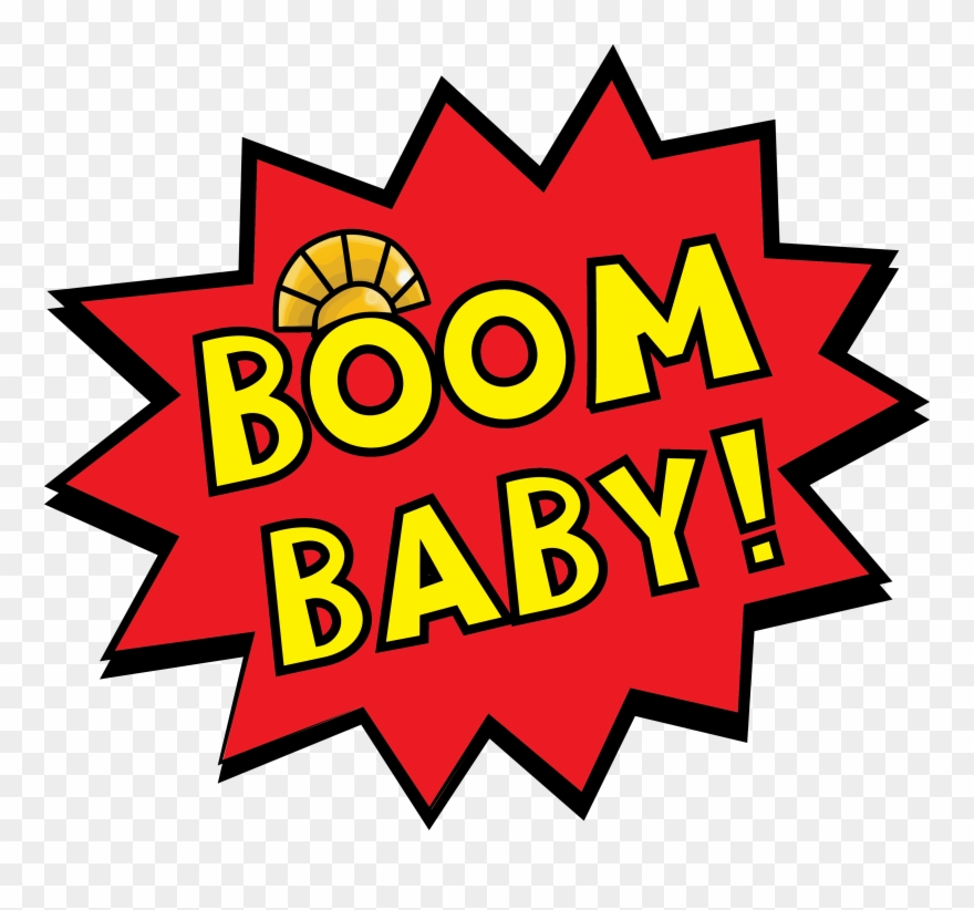 Boom Baby Magnet - Green Clipart