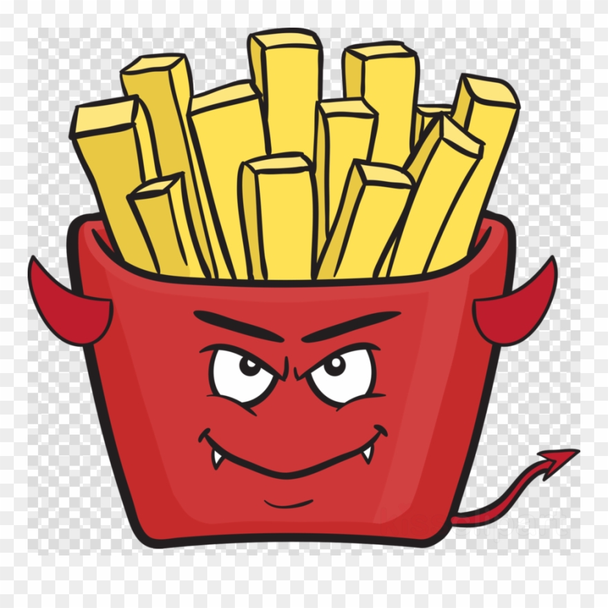 French Fries Emoji Clipart French Fries Fast Food Clip - French Fries Cartoon - Png Download