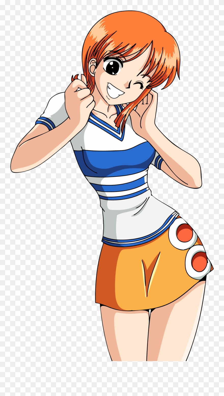 Bloom - Nami Early One Piece Clipart