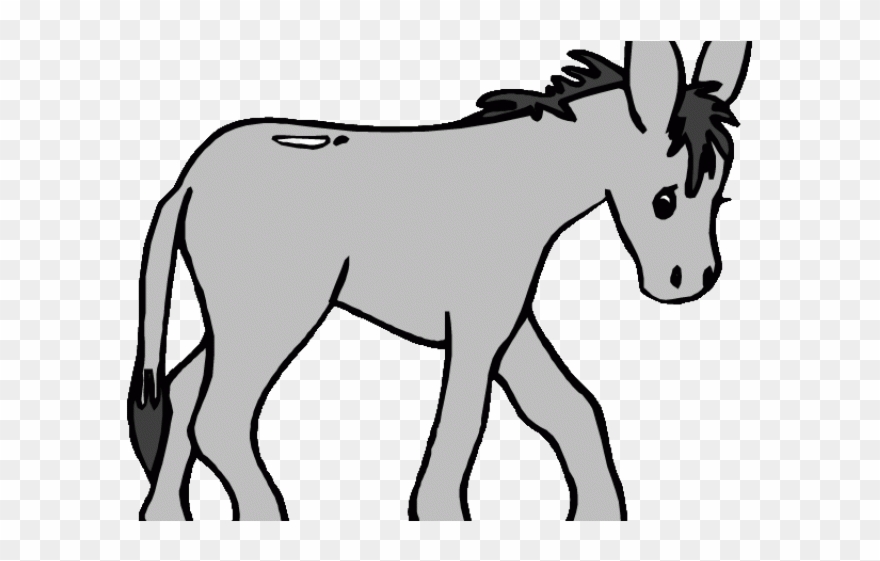 Donkey Clipart Load Clipart - Dog And The Donkey - Png Download