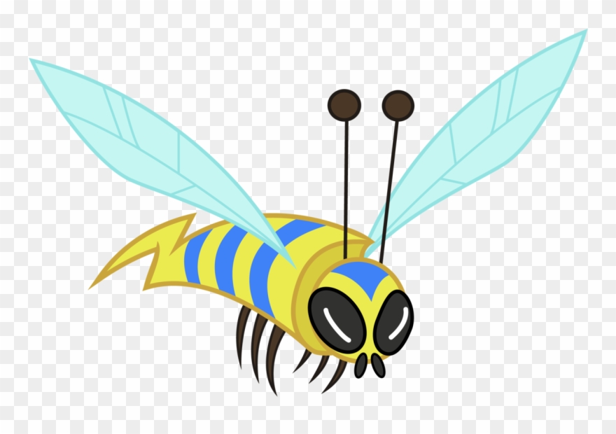 Animal Artist Crimson Flash Insect Safe - Mlp Flash Bee Clipart