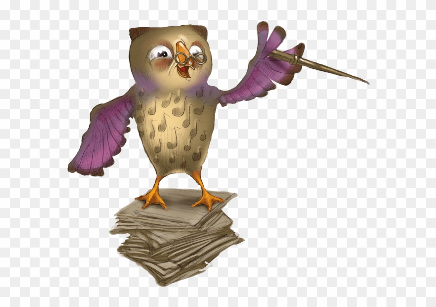 From Time To Time We Will Send You The Latest News - Owl Clipart
