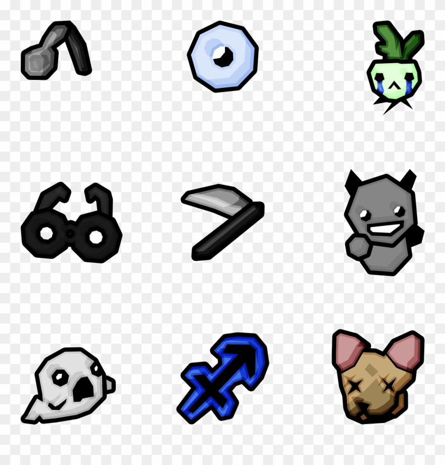 Fan Artsome Hd Isaac Textures - Mods The Binding Of Isaac Afterbirth Plus Pirata Clipart