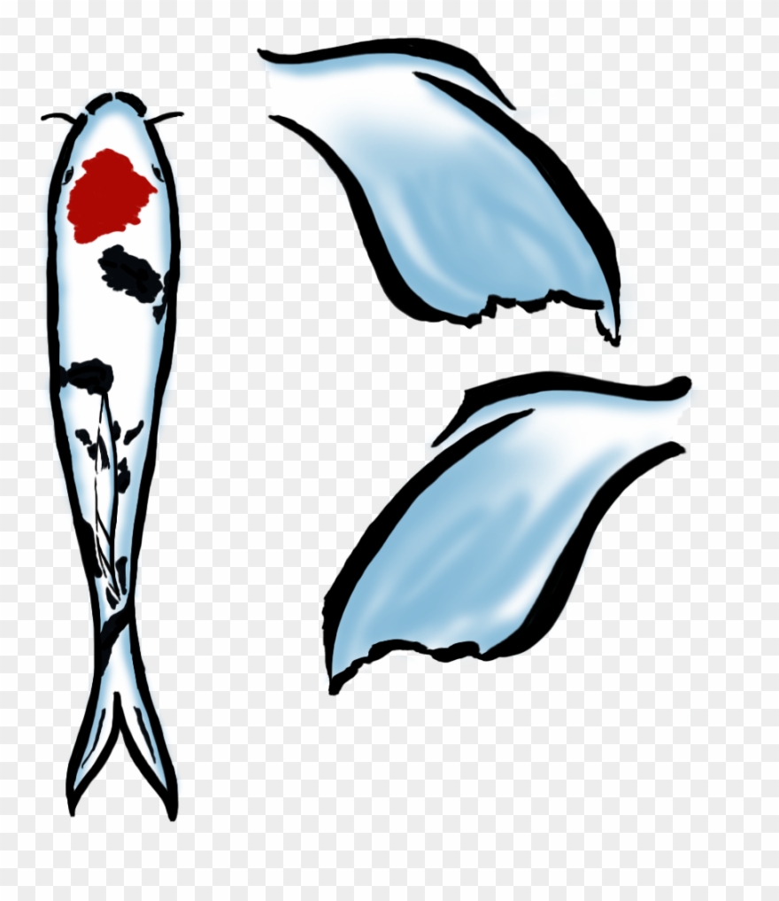 Tweet-painting Fish Textures - Drawing Clipart