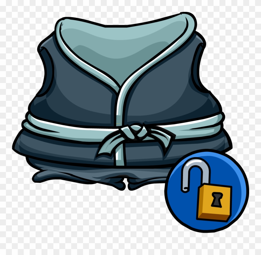 Crashing Wave Gi - Club Penguin Wiki Wikia Robes Clipart