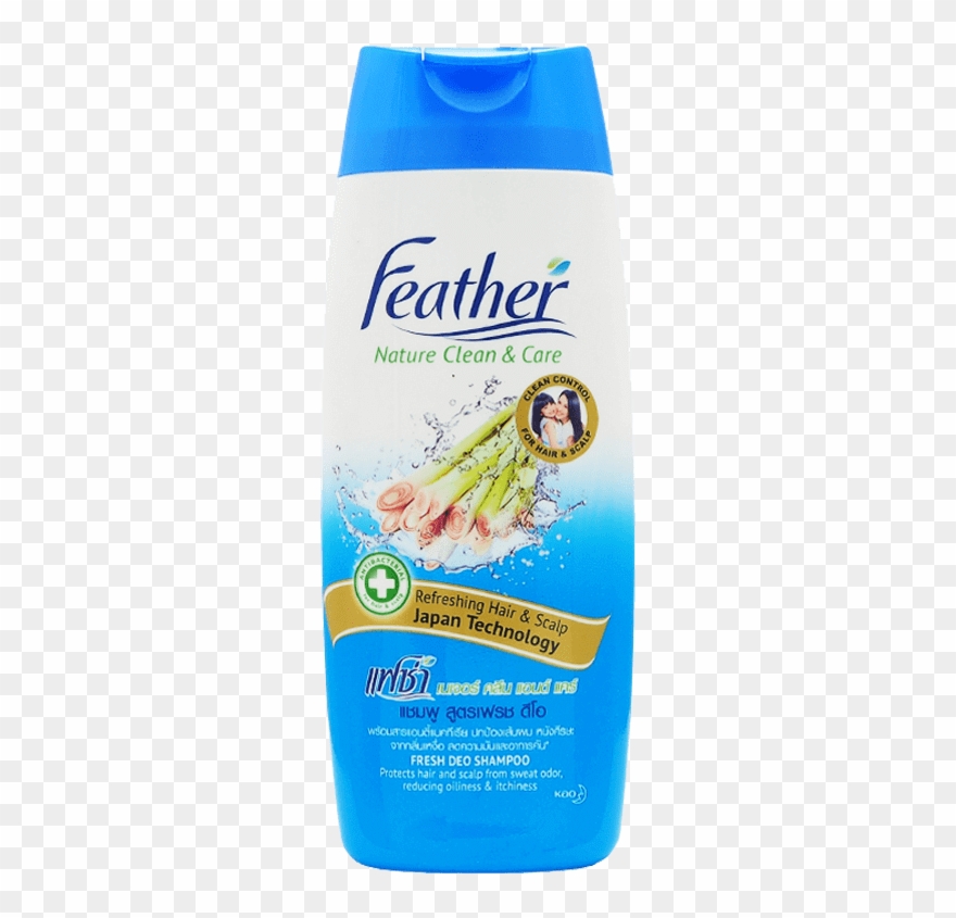 Shampoo Feather Nature Plus Fresh Deo - Feather Nature Plus Shampoo Clipart