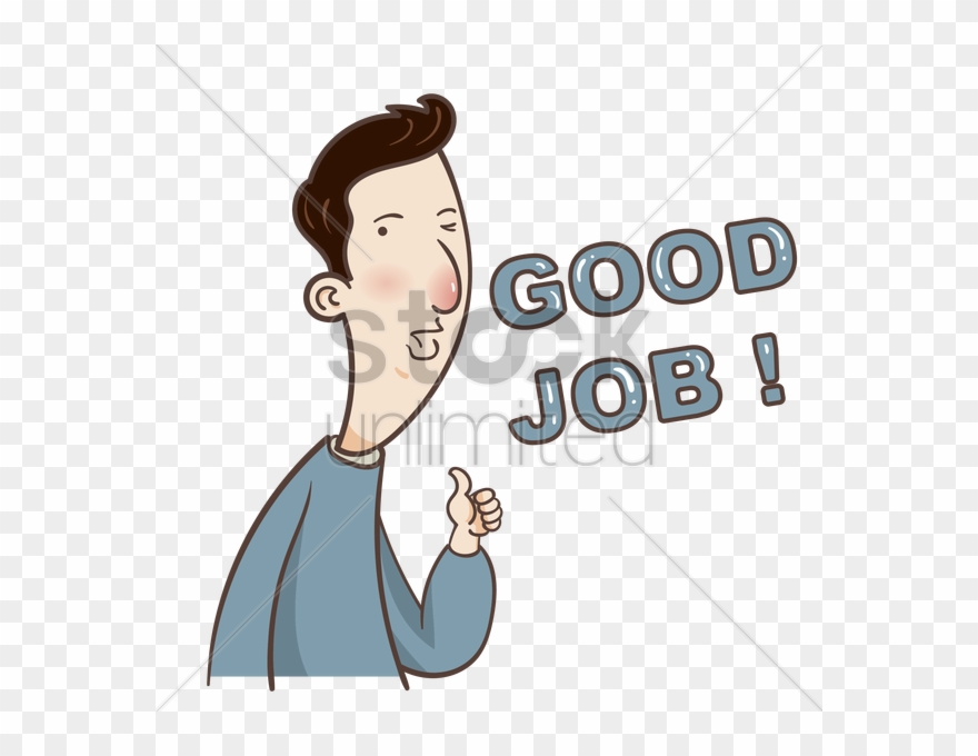 People Saying Good Job Clipart