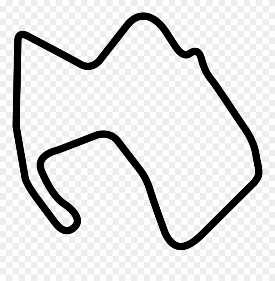 Tracks - Laguna Seca Track Png Clipart