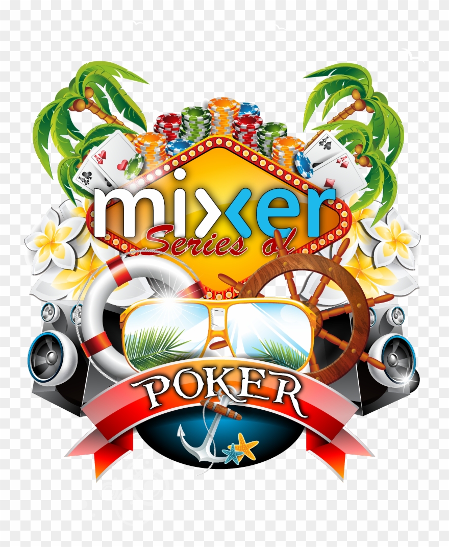 Mixer Series Of Poker Brings Streamers And Viewers - Graphic Design Clipart