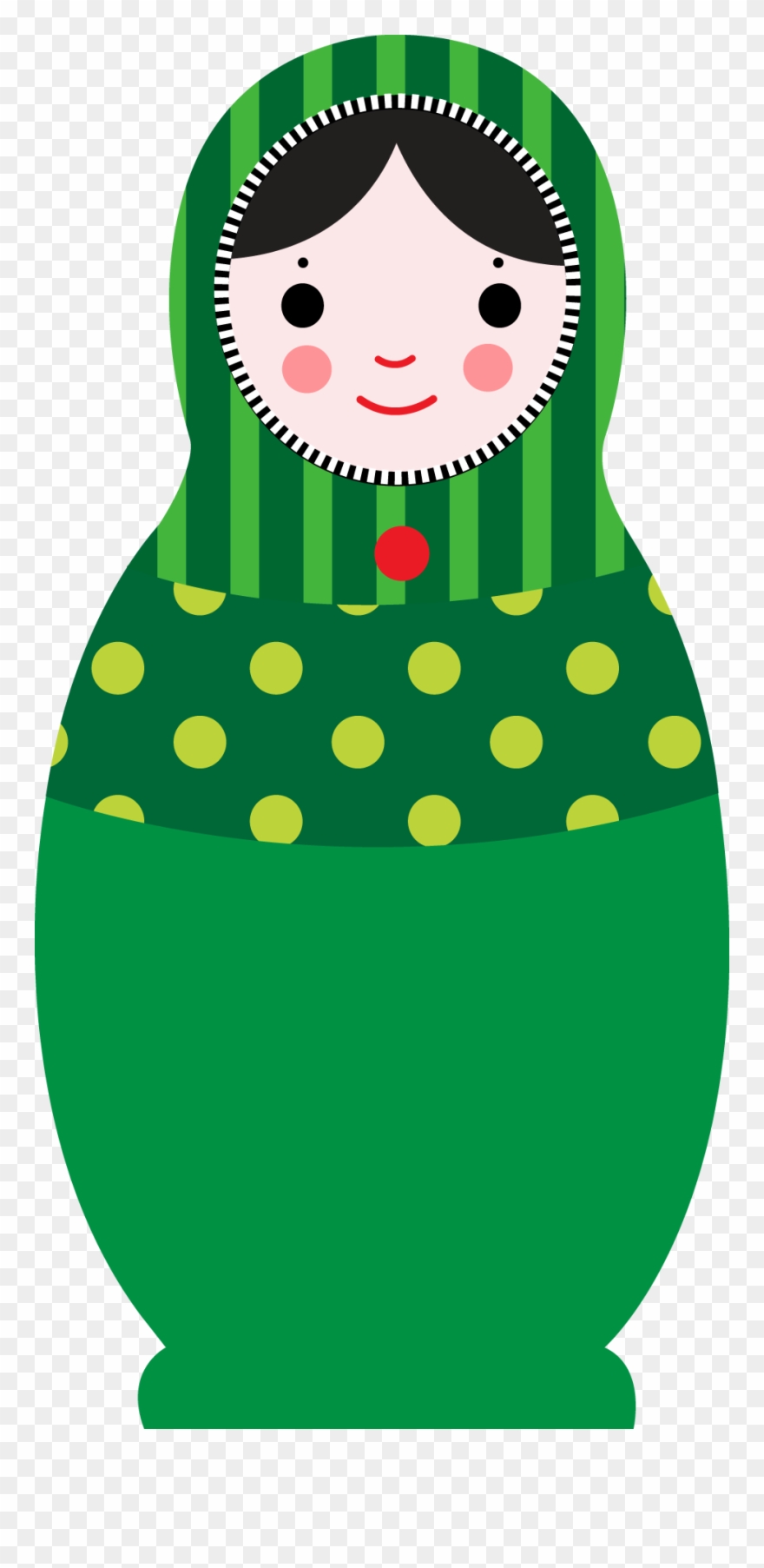 Matryoshka - Matryoshka Doll Clipart