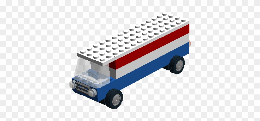 Retro Pepsi Delivery Van - Toy Vehicle Clipart
