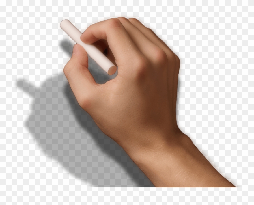Clip Art Black And White Stock Hd Png Images Pluspng - Hand With Chalk Png Transparent Png