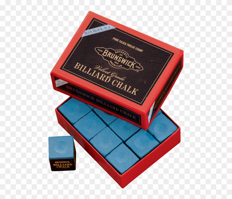 Piece Of Chalk Png Clipart Free Library - Brunswick Billiard Chalk - 144 Piece, Green Transparent Png