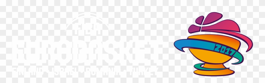 Fiba - Fiba Eurobasket 2017 Logo Clipart