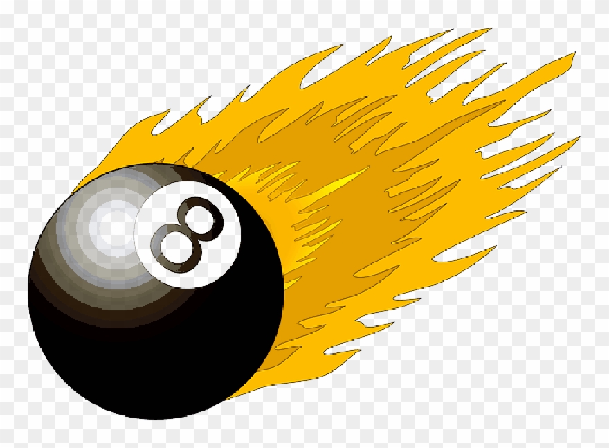 Black, Table, Fire, Cartoon, Ball, Flame, Free, Pool Clipart