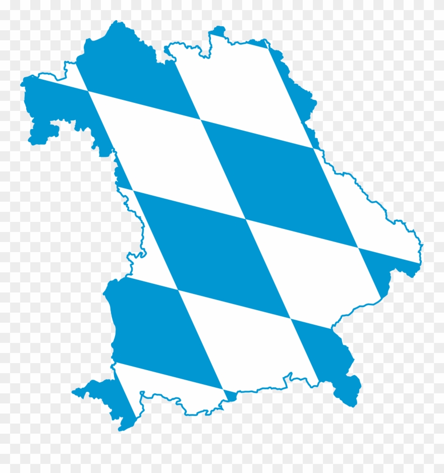 Er Hat Es Gesagt, Der Seehofer Horst, Wenn Die Merkel - Bayern Flag Map Clipart