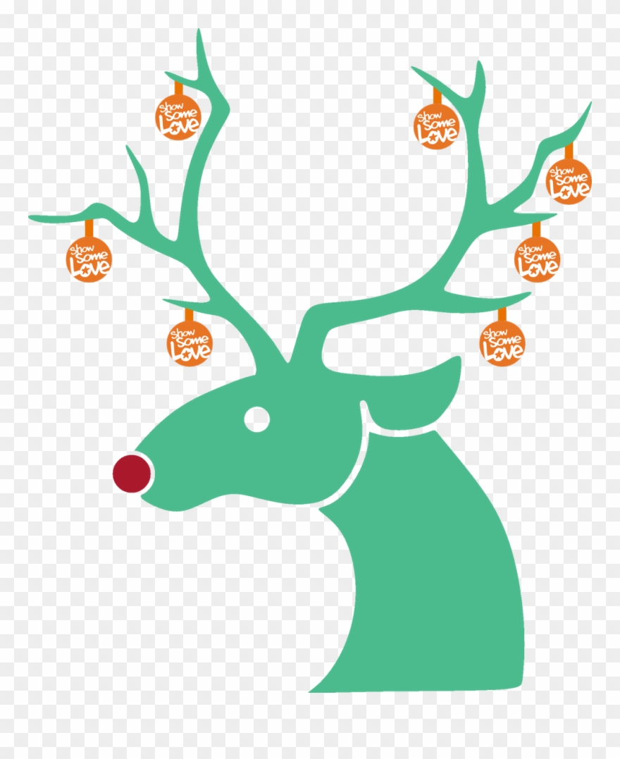 Combinedfedcampaign On Twitter - Reindeer Clipart - Png Download