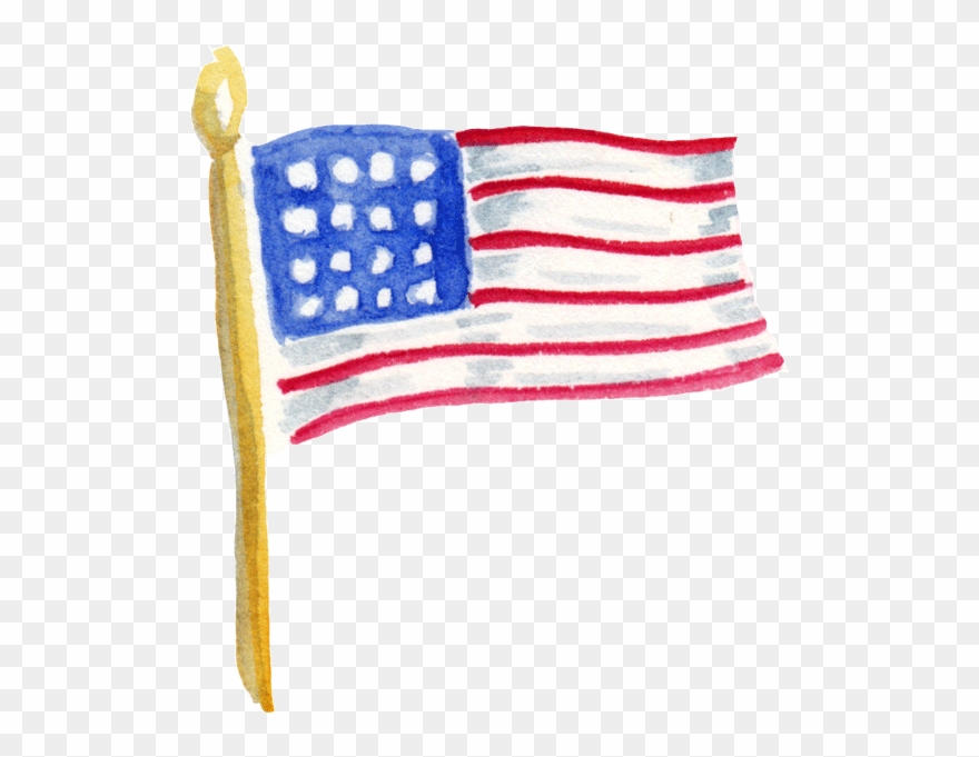 Made In The Usa - Flag Of The United States Clipart