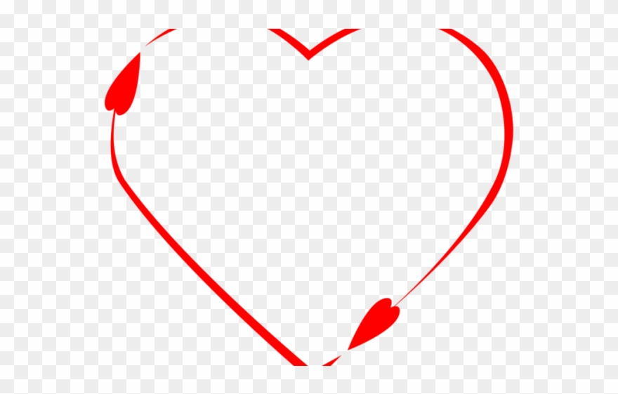 Shapes Clipart Flower - Heart - Png Download