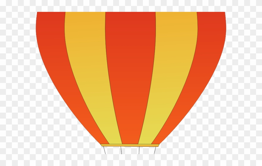Single Clipart Hot Air Balloon - Hot Air Balloon - Png Download