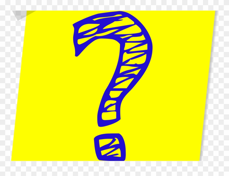 Marketing Talking Point Trust - Question Marks Yellow Png Clipart
