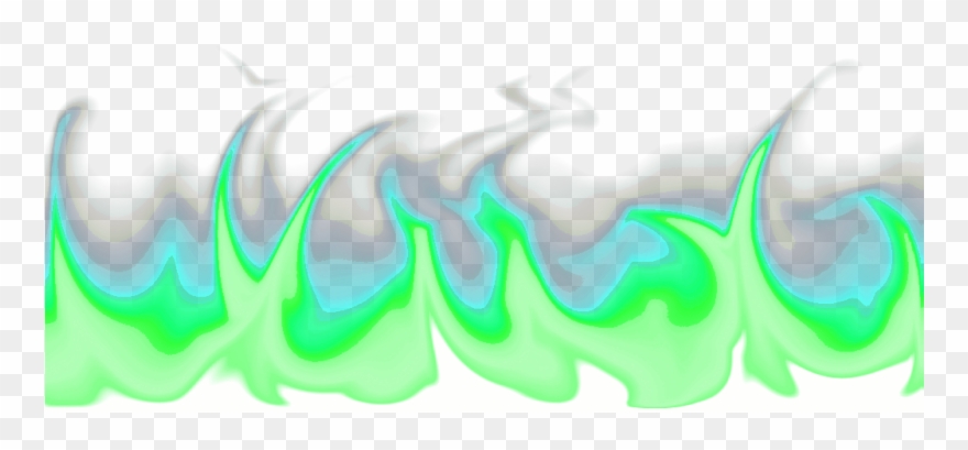 Ghost Story Gimmick Re-made - Transparent Green Flames Png Clipart