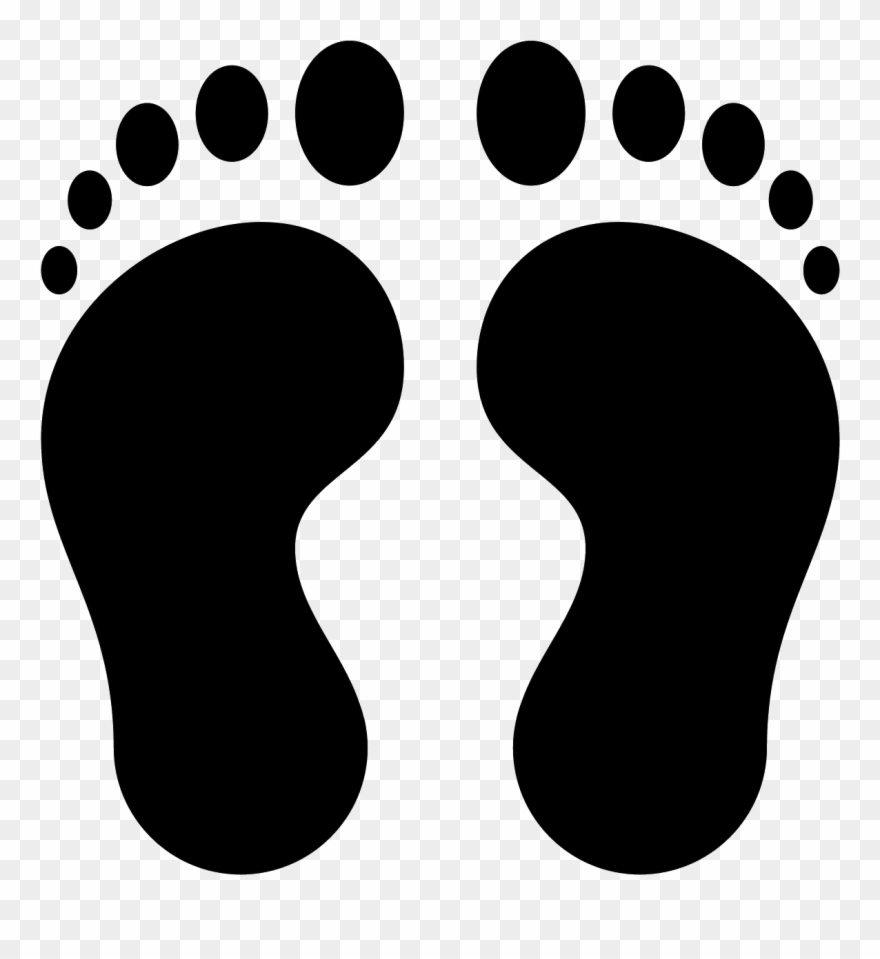 The Icon Is A Right Shoe Print - Lakshmi Footprint Clipart