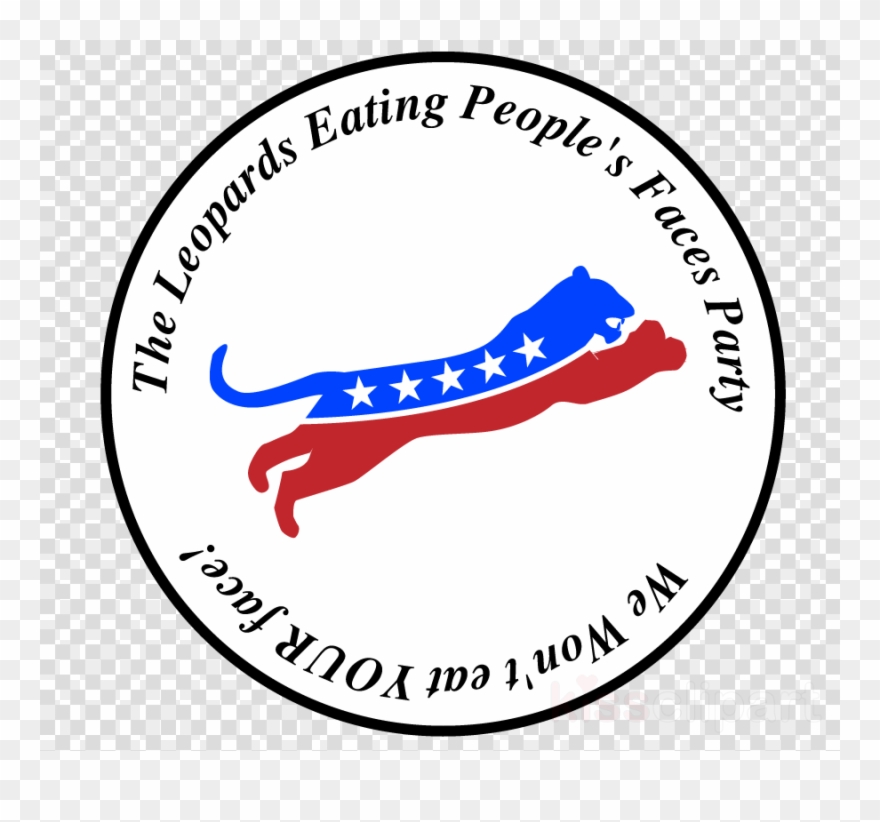 Leopards Eating People's Faces Party Clipart Food Eating - Leopards Eating People's Faces - Png Download