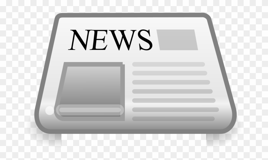N E W S - Newspaper Clip Art Icon - Png Download