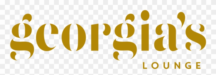 Georgias Lounge Logo Gold - Calligraphy Clipart