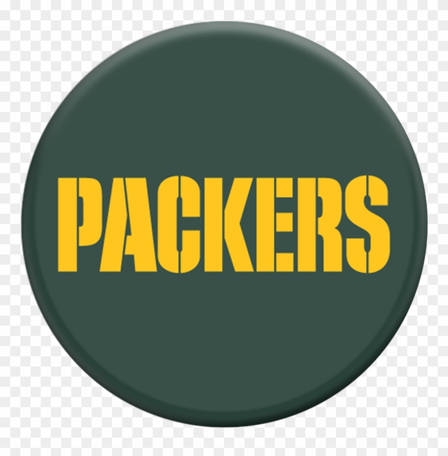 Nfl Green Bay Packers Logo Popsockets Grip Popsockets - Green Bay Packers Logo Banner Clipart