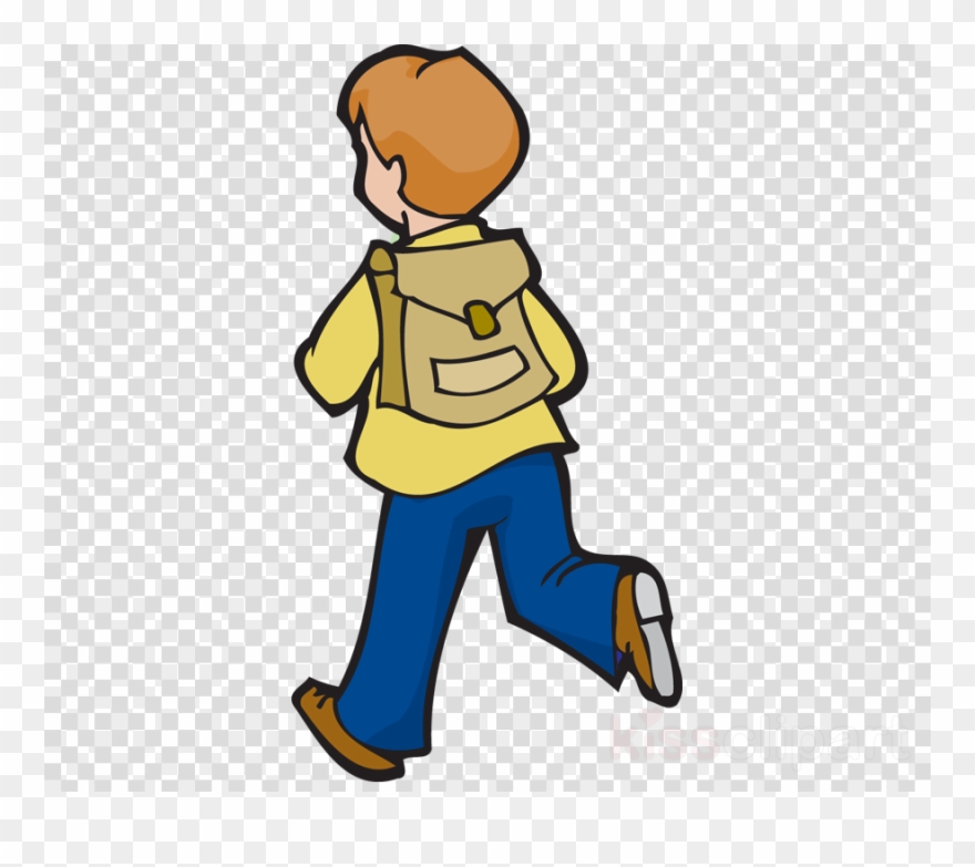 Boy With A Bag Clip Art Clipart Clip Art Png Download (1961708