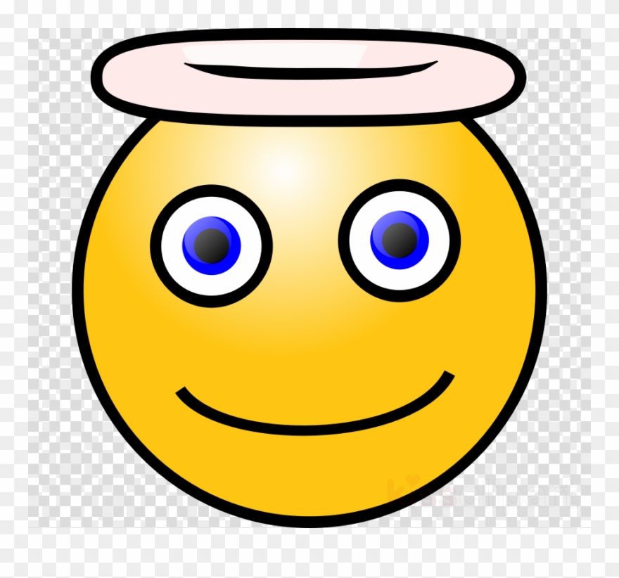 Emoticon Malaikat Clipart Smiley Emoticon Clip Art - Record With No Background - Png Download
