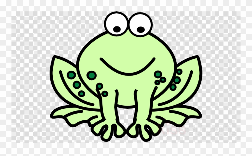 Black And White Frog Clipart Tree Frog Clip Art - Animated Frog - Png Download